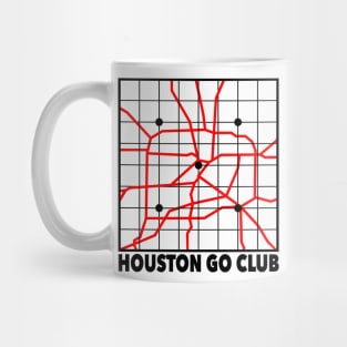 Houston Go Club (Black Lines) Mug